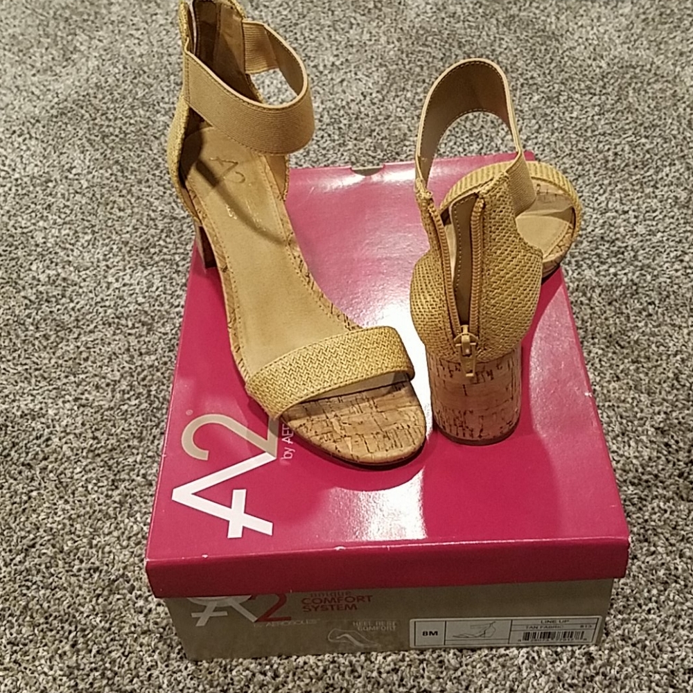 Strappy heels